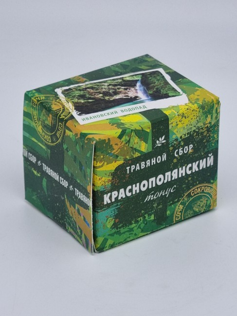 Чай черный с травами "Краснополянский тонус" 40гр