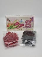 Набор Праздничный чёрный чай и вишня с 8 марта