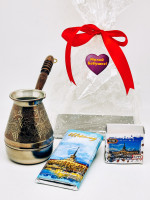 Набор кофе, турка, шоколад Милой бабушке