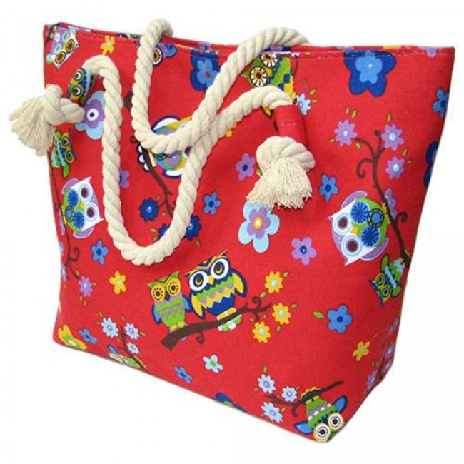 Сумка пляжная ручка канат №2