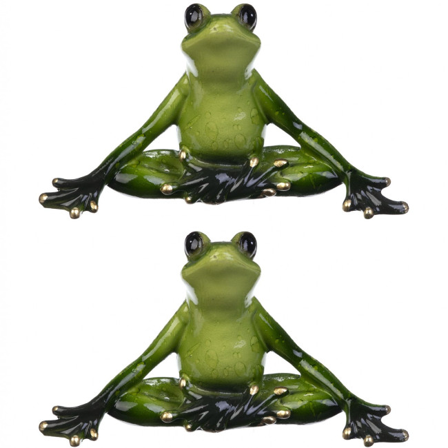 Набор 2 лягушек 15,5*5,5*8см