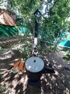 Печь на 12л с двумя съемными столиками комплект №5 Печь на 12л с двумя съемными столиками комплект №5