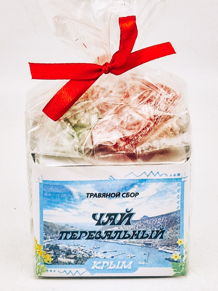 Краснополянский чай "Перевальный" 40гр +лукум 50гр Крым