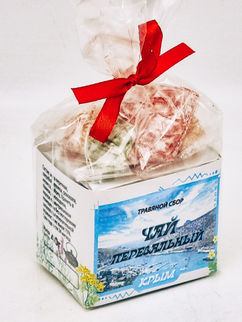 Краснополянский чай "Перевальный" 40гр +лукум 50гр Крым