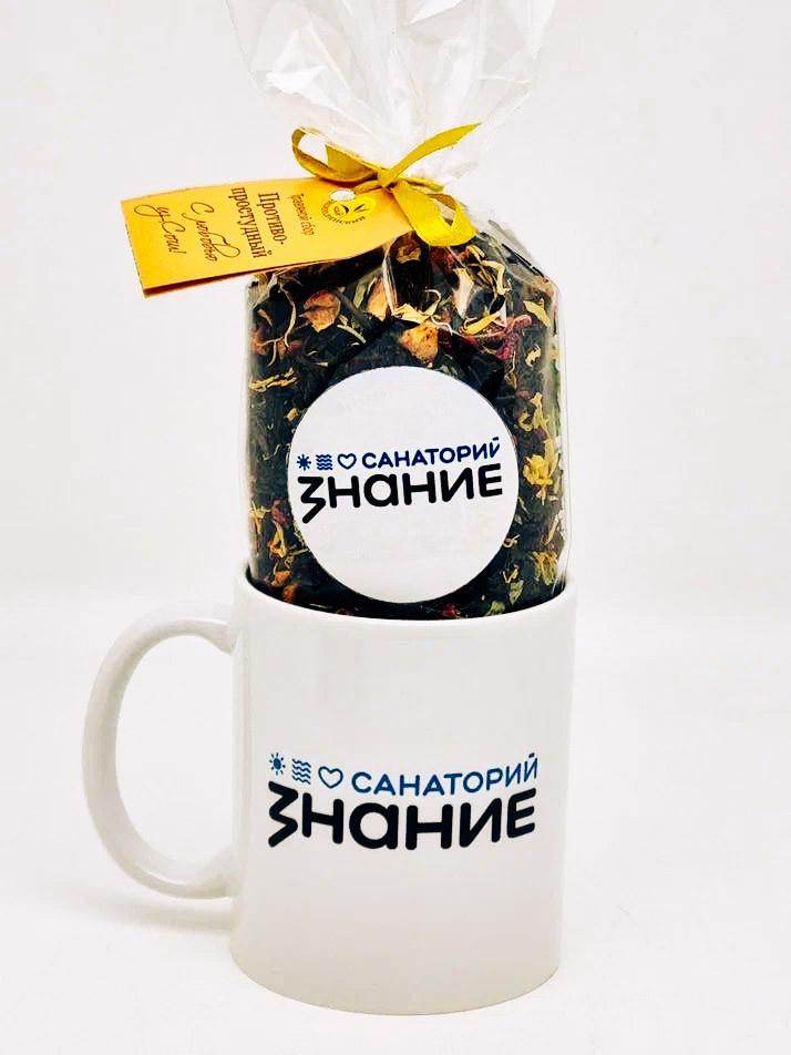 Чай Краснополянский Противопростудный с кружкой Знание