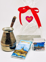 Набор кофе, турка, шоколад Милой тете