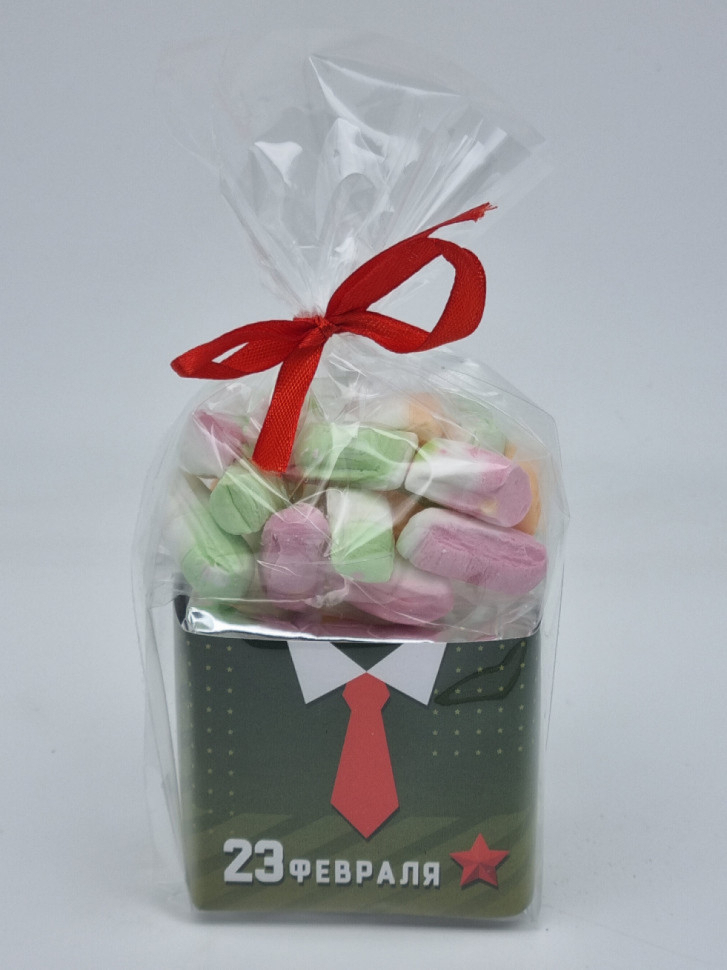 Подарочный набор с 23 февраля чай черный ручной сбор 35гр и парварда 50гр