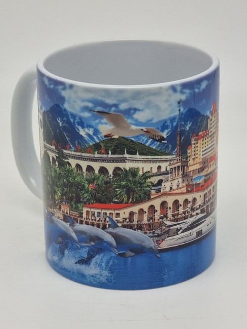 Кружка 250мл виды Сочи 898