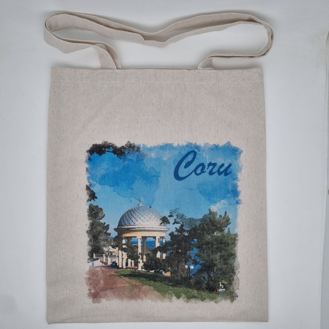 Сумка шоппер виды Сочи Ротонда 2