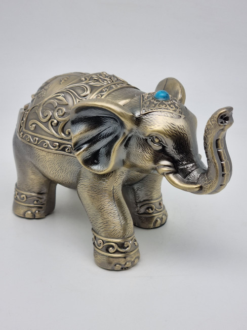 Пепельница с крышкой металл Слон №1 Пепельница с крышкой металл Слон №1