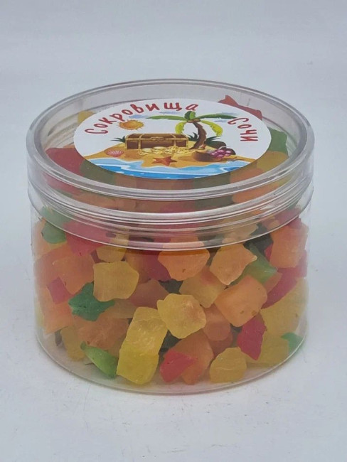 Ананас кубик микс 160гр Ананас кубик микс 160гр