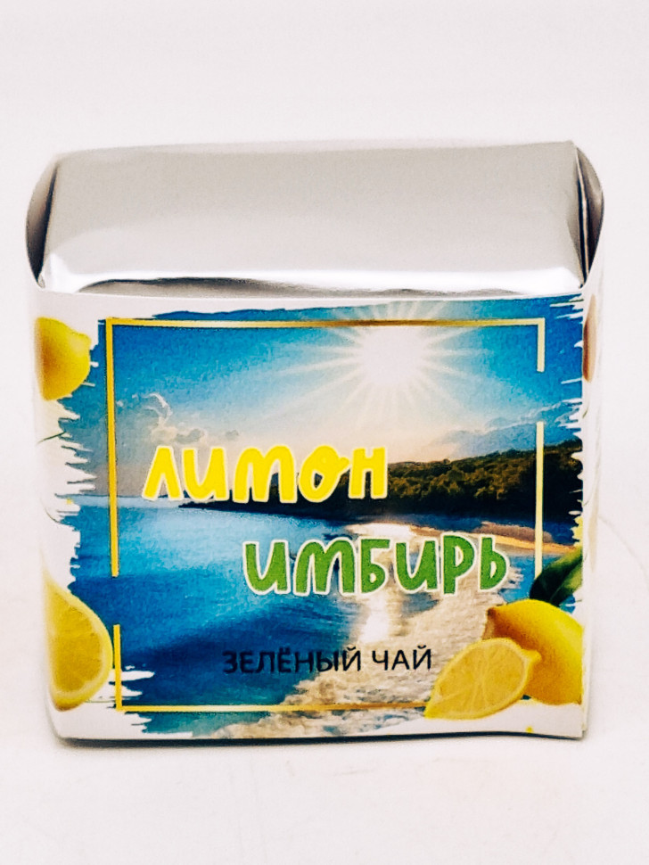 Чай Лимон и имбирь зеленый ручной сбор 50гр