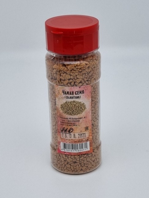 Чаман "пажитник" семя в баночке 110гр