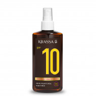 KRASSA Масло для загара SPF 10 Грецкий Орех 150мл