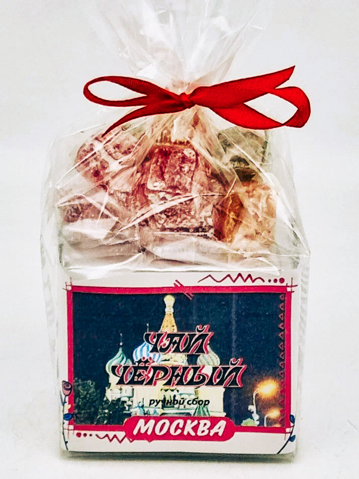 Чай черный ручной сбор 35гр +лукум 50гр Москва