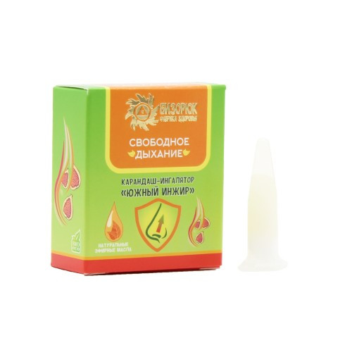 Карандаш-ингалятор "Бизорюк" Свободное Дыхание "Южный инжир" 1гр пластик