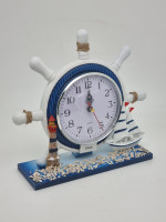 Часы Штурвал на подставке Сочи