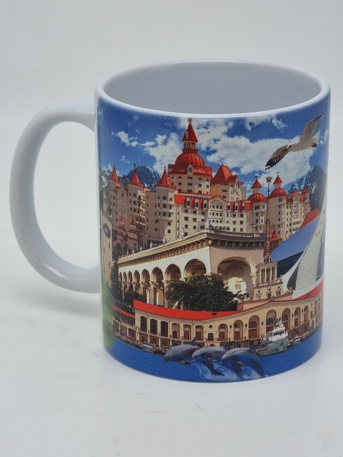 Кружка 250мл виды Сочи 805