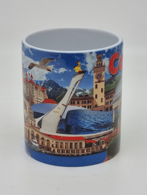 Кружка 250мл виды Сочи 805