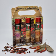 Ассорти специй из Сочи 3 банки 350гр с 23 февраля