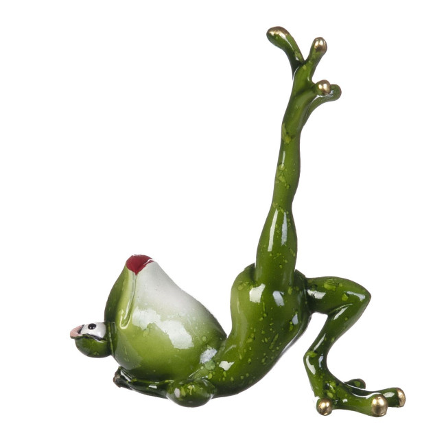 Набор 2 лягушек на йоге 13,5*7*15см