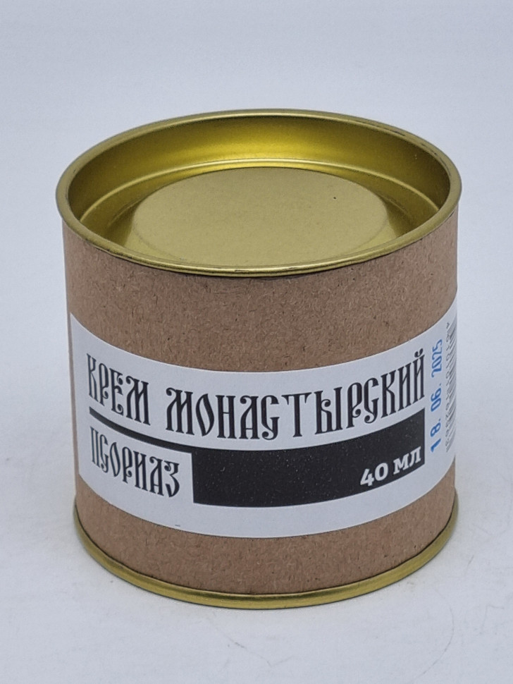 Крем монастырский псориаз 40мл