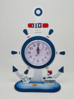 Часы Штурвал на подставке Привет с Юга №2