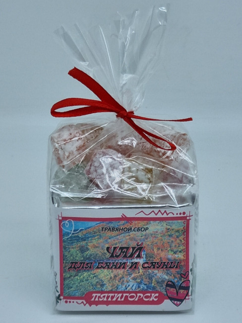 Краснополянский чай "для бани и сауны" 40гр +лукум 50гр Пятигорск