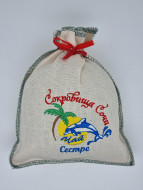 Чай черный в сувенирном мешке с вышивкой сестре 140гр Чай черный в сувенирном мешке с вышивкой сестре 140гр