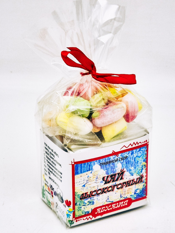 Краснополянский чай "Высокогорный" 40гр + парварда 50гр Абхазия