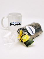 Чай черный с кружкой Знание