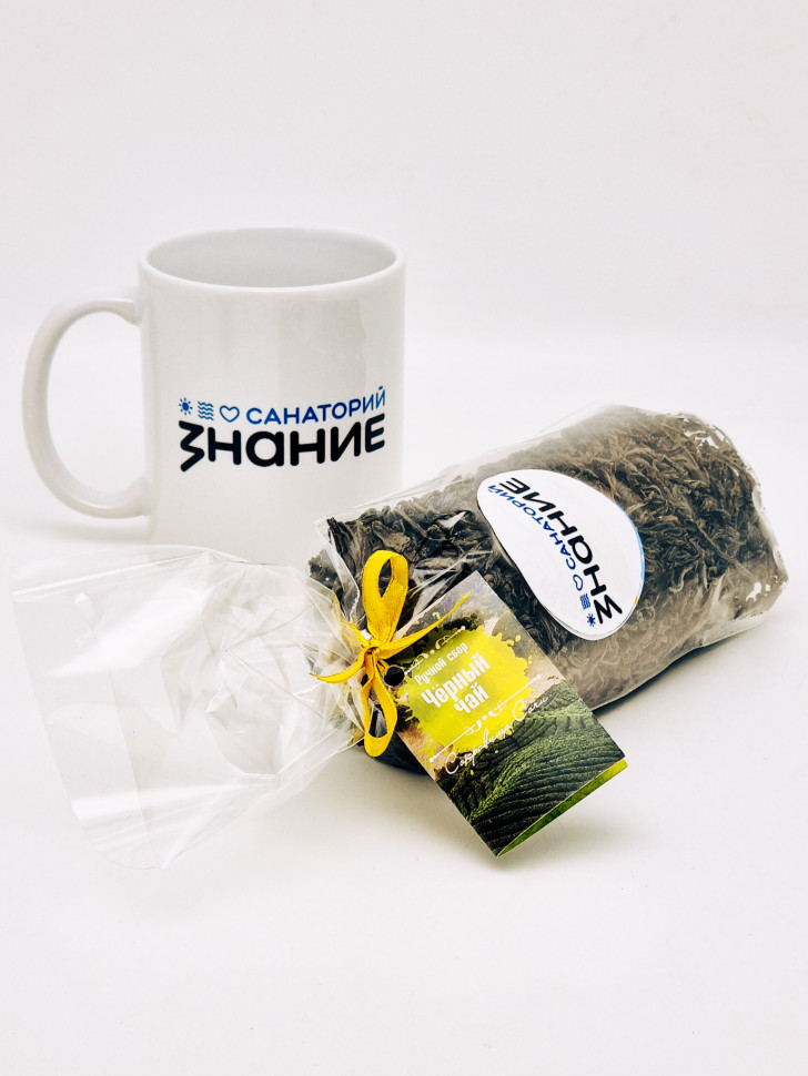 Чай черный с кружкой Знание