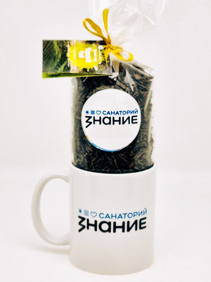 Чай черный с кружкой Знание