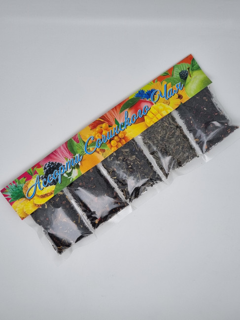 Лента ассорти чая набор 5 видов 100гр Лента ассорти чая набор 5 видов 100гр