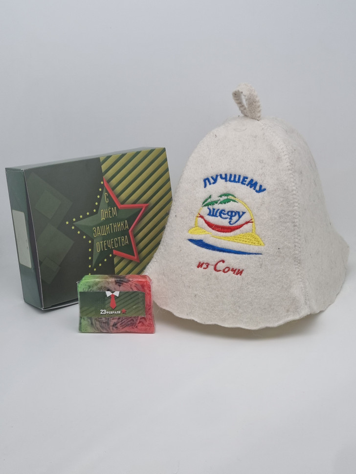 Подарочный набор с 23 февраля для бани "Шефу"