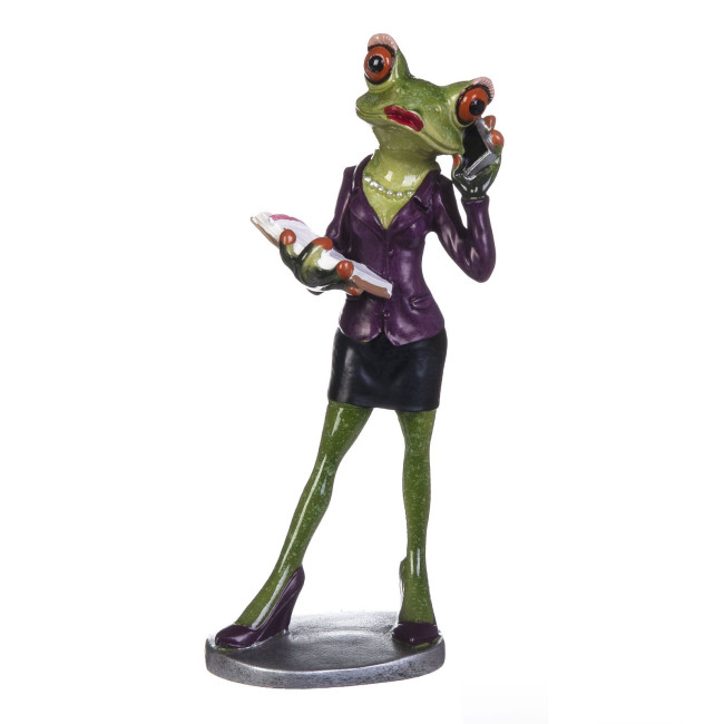 Лягушка секретарь 9,3*6,0*18,6см