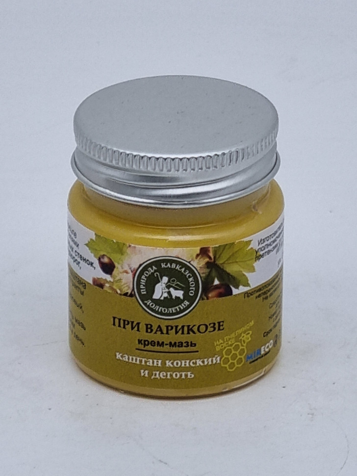 Крем-мазь "При варикозе", пластик 40мл, "ПКД"