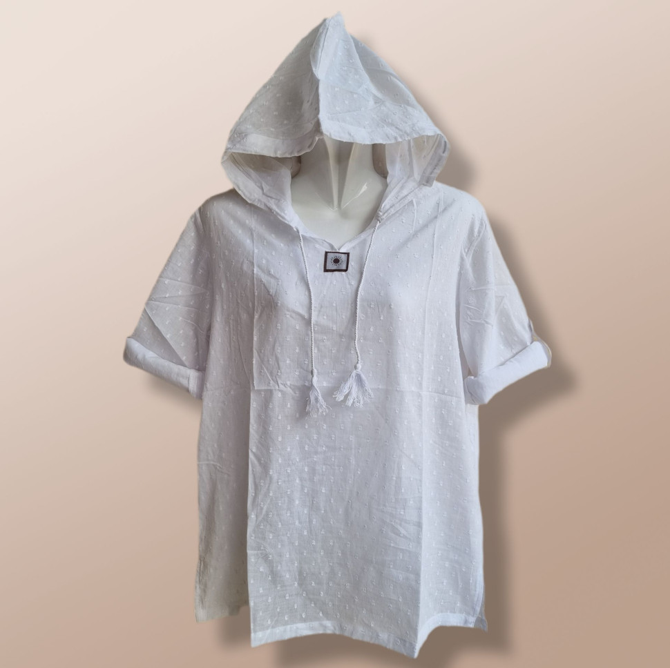 Рубашка №3 пляжная детская 146р