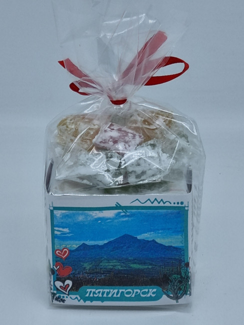 Краснополянский чай "Высокогорный" 40гр +лукум 50гр Пятигорск