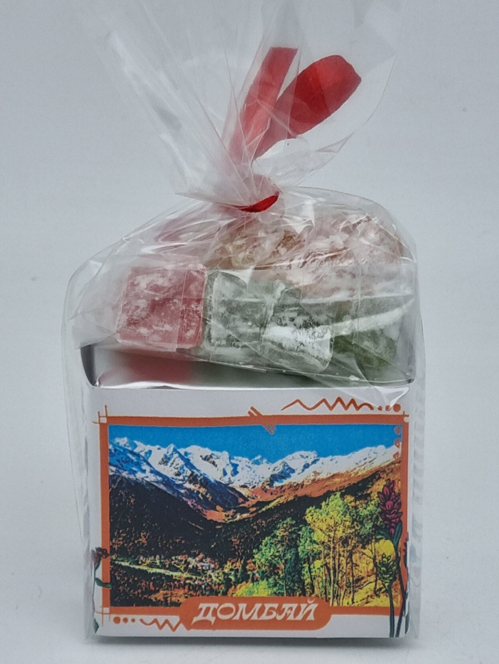 Краснополянский чай "Перевальный" 40гр +лукум 50гр Домбай