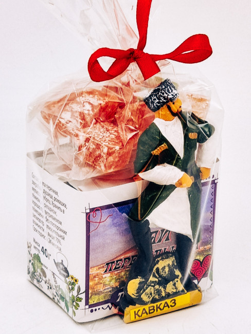 Краснополянский чай "Перевальный" 40гр +лукум 50гр Пятигорск с магнитом Краснополянский чай "Перевальный" 40гр +лукум 50гр Пятигорск с магнитом