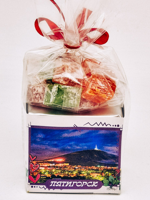 Краснополянский чай "Перевальный" 40гр +лукум 50гр Пятигорск с магнитом Краснополянский чай "Перевальный" 40гр +лукум 50гр Пятигорск с магнитом