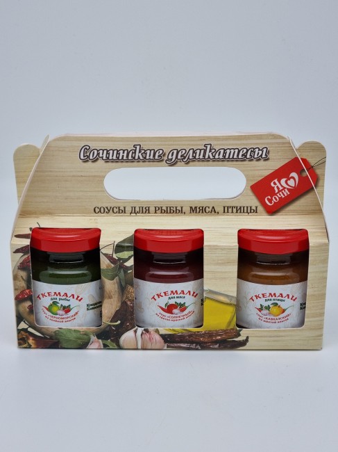 Набор 3 банки Соуса 330мл