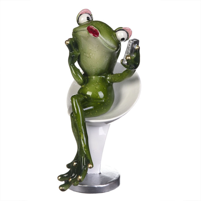 Лягушка в кресле 9,8*8,3*16,8см