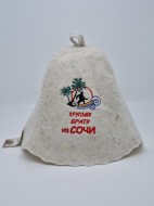 Шапка для бани "Брату"