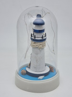 Сувенир фигурка под куполом с подсветкой