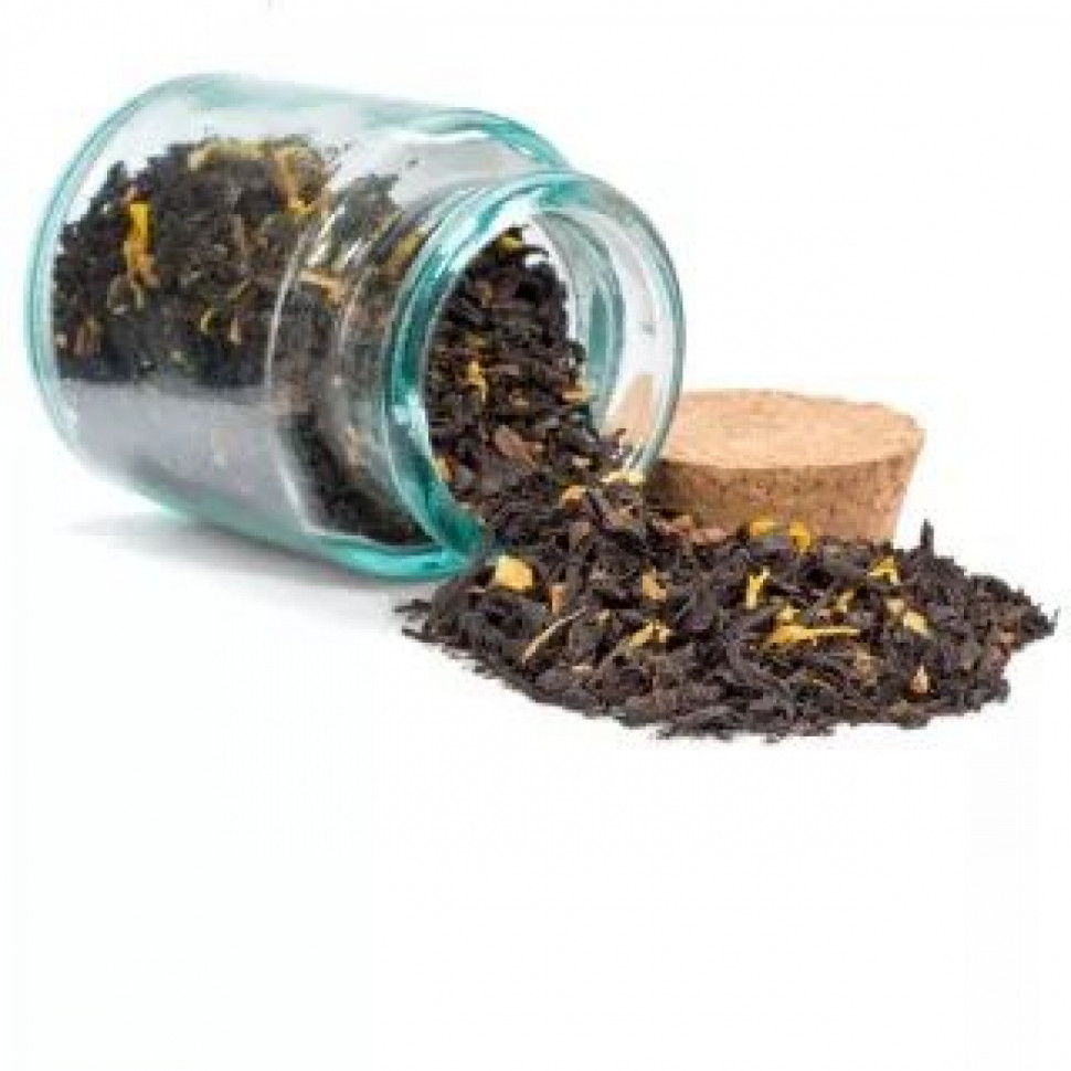 Чёрный чай с апельсином и корицей 50гр