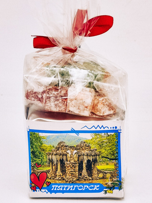 Чай зеленый ручной сбор 40гр +лукум 50гр Пятигорск с магнитом Чай зеленый ручной сбор 40гр +лукум 50гр Пятигорск с магнитом