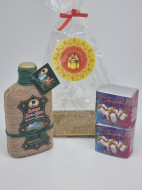 Набор 566 Праздничный чай черный, зеленый и бальзам Лаго-Наки лучший подарок