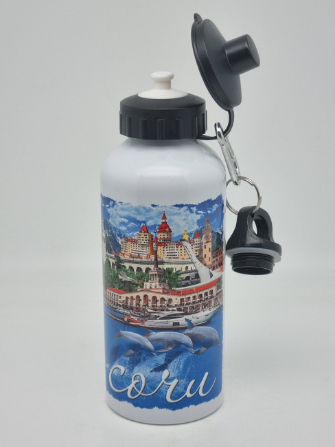 Бутылка 600мл для воды алюминиевая 40